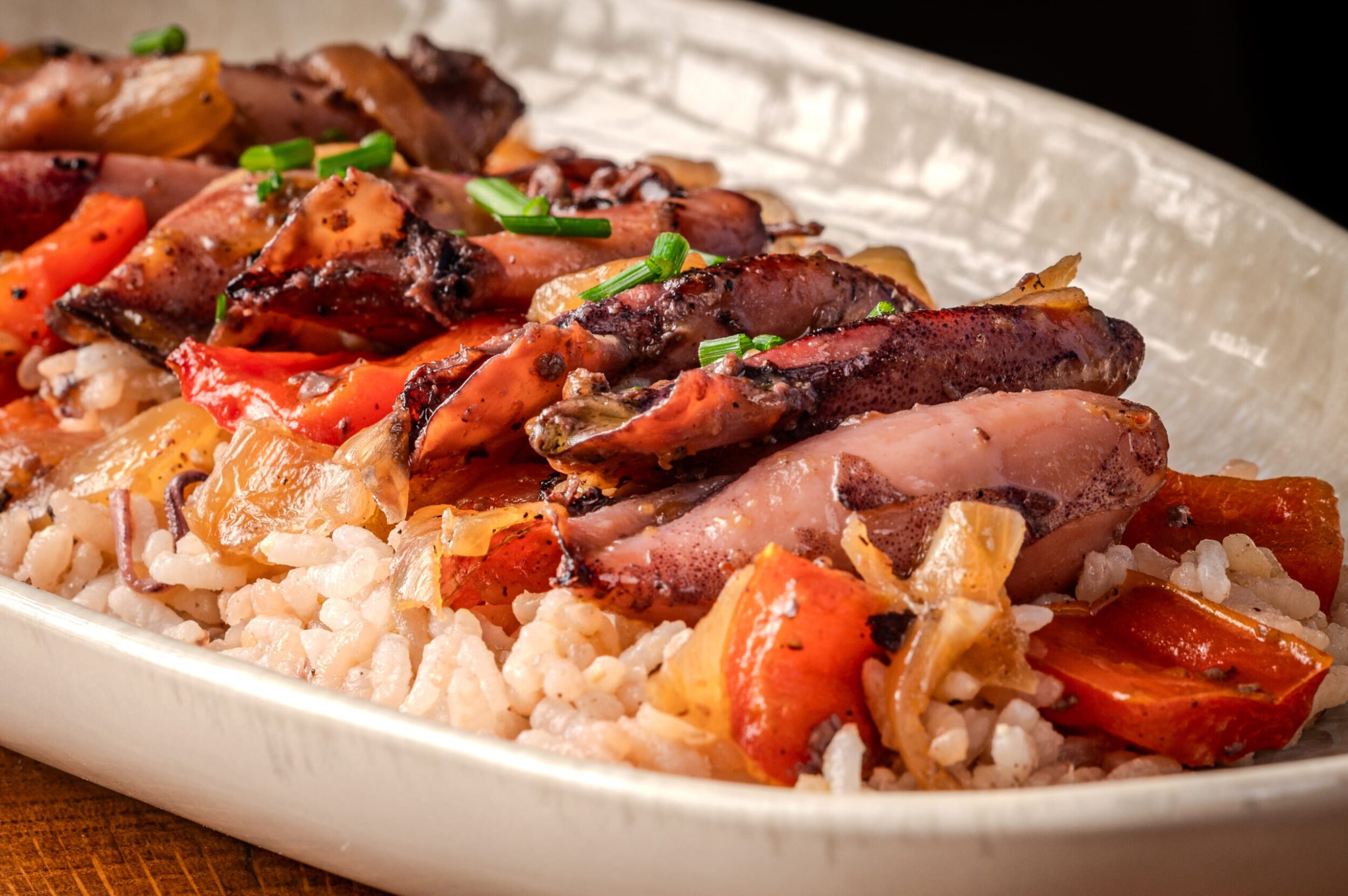 Chipirones Encebollados con Arroz - Imagen 6