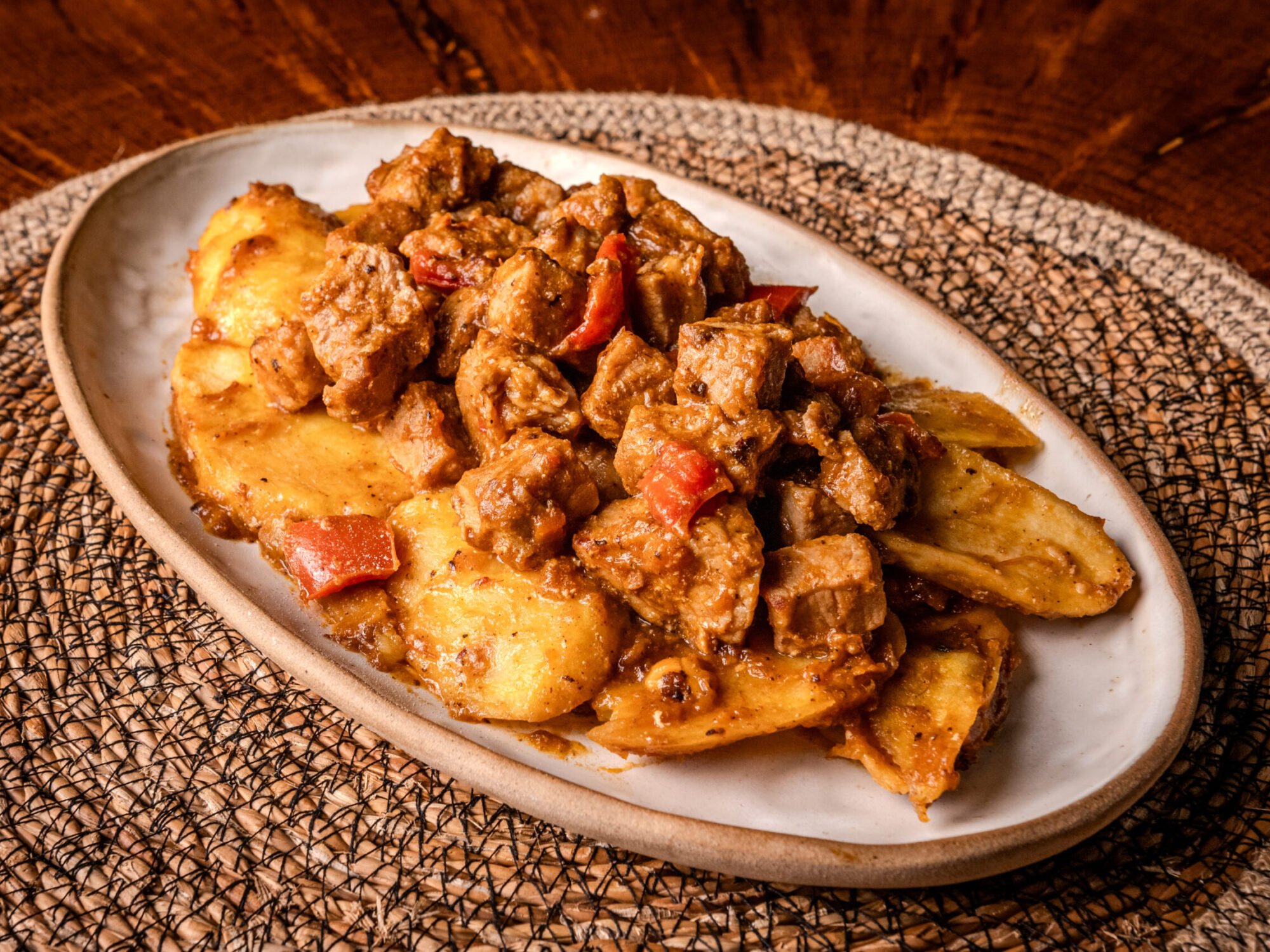 Raxo con Patatas