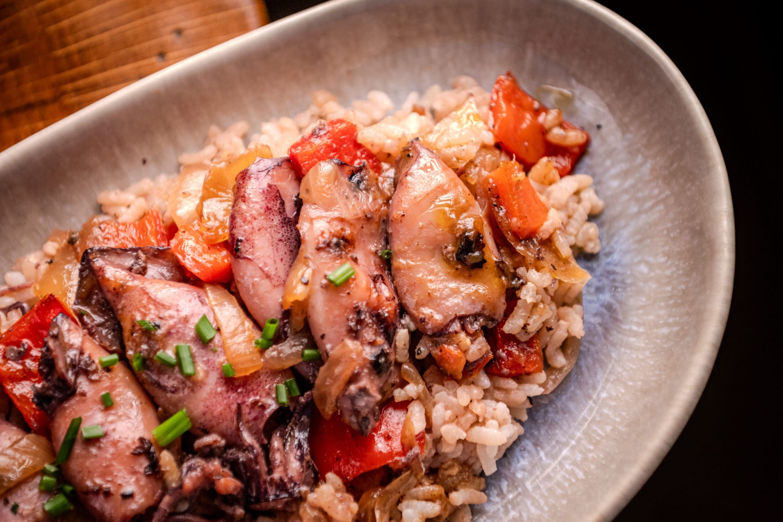 Chipirones Encebollados con Arroz - Imagen 2