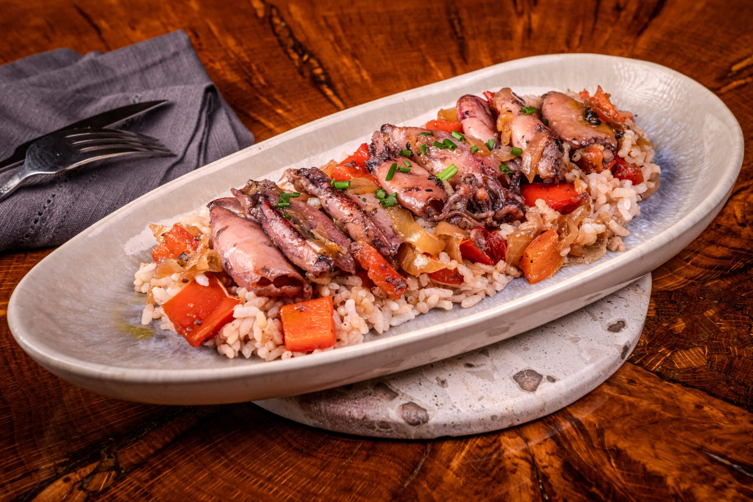 Chipirones Encebollados con Arroz - Imagen 8