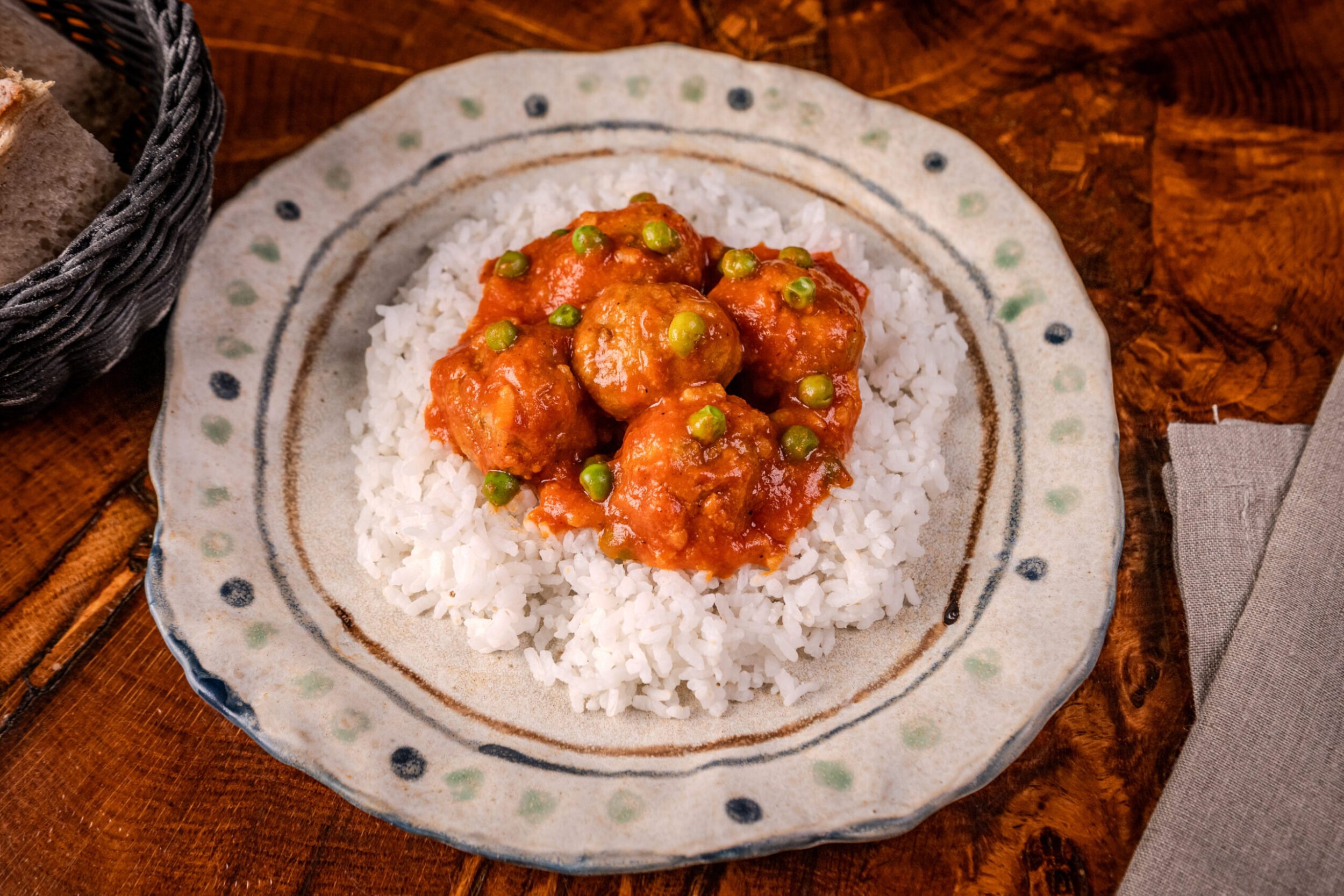 Albóndigas con Arroz