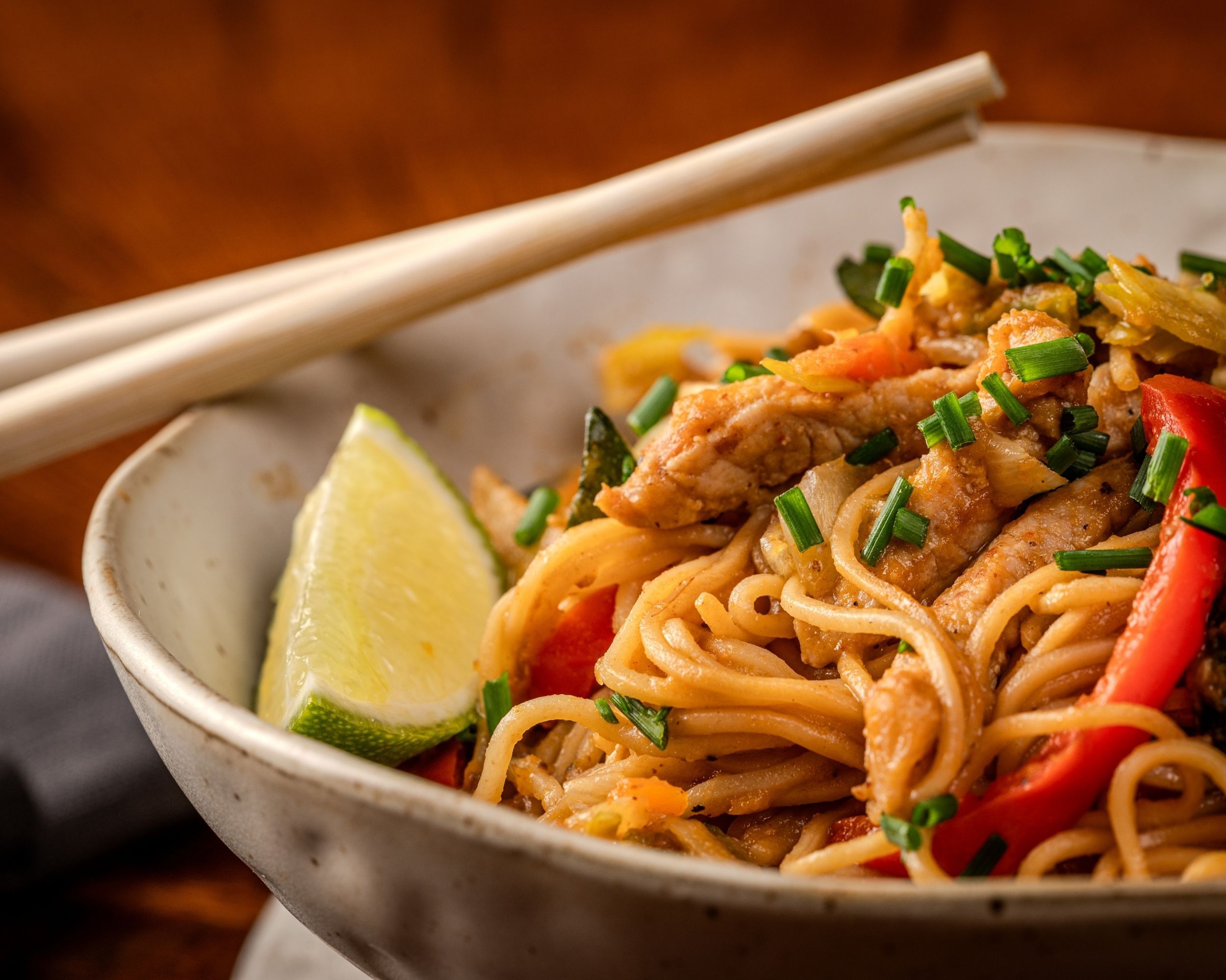Fideos Salteados de Cerdo y Verduras - Imagen 6
